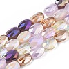 Electroplate Glass Beads Strands EGLA-S194-17A-1