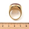 304 Stainless Steel Cat Eyes Finger Rings for Women RJEW-Z143-02G-01-3