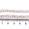 Electroplate Transparent Glass Beads Strands LS-EGLA-A035-T3mm-A20-4
