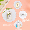 18Pcs 3 Color 201 Stainless Steel Pendants STAS-DC0005-49-5