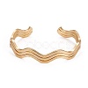 Long-Lasting Plated Brass Cuff Bangles BJEW-E370-07G-2
