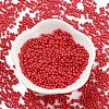 Baking Paint Glass Seed Beads SEED-A033-04S-2