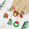 DIY Diamond Painting Keychain Kits DIY-SC0019-77-2