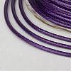 Eco-Friendly Korean Waxed Polyester Cord YC-P002-1mm-1105-4