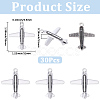 30Pcs Tibetan Style Alloy Pendants TIBEP-SC0003-47-2