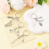Music Theme Alloy Keychain KEYC-FS00029-02-3