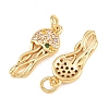 Brass Micro Pave Colorful Cubic Zirconia Pendants KK-Q085-03C-G02-2