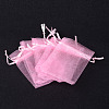 Organza Gift Bags with Drawstring OP-R016-7x9cm-02-2