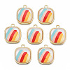 Resin Pendants PALLOY-N161-005-NR-1