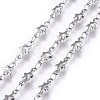 Tarnish Resistant 304 Stainless Steel Link Chains STAS-P219-74-1