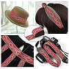 Ethnic Style Embroidery Polyester Ribbons SK-TAC0001-01-7