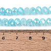 Dyed Crackle Imitation Jade Glass Beads Strands EGLA-Q131-02B-04-4