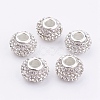Grade A Rhinestone European Beads CPDL-H001-7-1