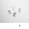 Alloy Rhinestone Cabochons LS-MRMJ-T056-93P-E-1