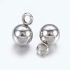 Tarnish Resistant 304 Stainless Steel Pendants STAS-E037-1-2