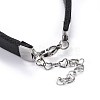 Cowhide Leather Cord Bracelets BJEW-JB04252-5