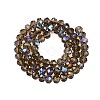 Electroplate Glass Beads Strands EGLA-A044-T3mm-L16-2