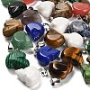 Natural & Synthetic Mixed Gemstone Pendants G-Z067-02P-01-1
