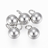 Tarnish Resistant 304 Stainless Steel Charm STAS-E146-01B-P-2