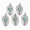 Tibetan Style Alloy Pendants X1-PALLOY-R113-011-RS-1