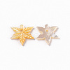 Natural Yellow Shell Charms SSHEL-R144-34-2