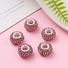Grade A Rhinestone European Beads CPDL-H001-9-5