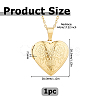 304 Stainless Steel Heart Locket Pendant Necklaces for Photo NJEW-WH0020-97A-2