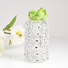 6 Rows Plastic Diamond Mesh Wrap Roll Rhinestone Crystal Ribbon Cake Wedding Decoration OCOR-WH0030-03-7