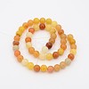 Natural Topaz Jade Round Bead Strands LS-G-P070-24-8mm-2