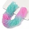 Transparent Painted Glass Beads Strands DGLA-A034-T3mm-A10-1