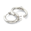 Tarnish Resistant 201 Stainless Steel Huggie Hoop Earring Findings STAS-P283-01E-P-2