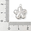 304 Stainless Steel Pendants STAS-R162-02P-01-3