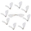 100Pcs Polyester Fabric Wings Crafts Decoration FIND-SC0002-04-1