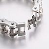 Tarnish Resistant Men's 201 Stainless Steel Bracelets BJEW-H569-15MM-A-3
