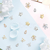 Alloy & Brass Cubic Zirconia Charms ZIRC-AR0001-26-5