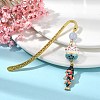 Japanese Style Maneki-neko Bookmark AJEW-JK00260-04-2