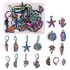 DIY Drop Earring Making Finding Kits DIY-SZ0008-28-1