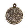 Tibetan Style Alloy Pendants TIBEB-A9489-AB-FF-2