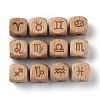Natural Wood Constellation Beads LS-WOOD-M002-06-4