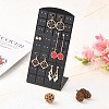 Organic Glass Earring Stands Displays X-EDIS-E003-2-6