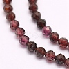 Natural Garnet Beads Strands LS-G-F509-37-3mm-3