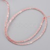 Cherry Quartz Glass Beads Strands G-C301-10-2