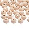 Round Natural Wood Beads X-WOOD-Q017-8mm-06-LF-1