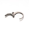 Tarnish Resistant 304 Stainless Steel Leverback Earring Findings STAS-E103-06P-2