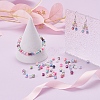 900Pcs 15 Style Rainbow ABS Plastic Imitation Pearl Beads OACR-YW0001-13-9