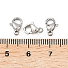 Tarnish Resistant 316 Surgical Stainless Steel Lobster Claw Clasps X-316-XX01-4