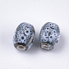 Handmade Porcelain Beads PORC-S498-07P-2