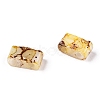 2-Hole Opaque Glass Seed Beads SEED-N004-002-A08-3