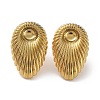 Ion Plating(IP) 304 Stainless Steel Stud Earring Findings STAS-M323-27G-1