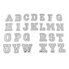 26Pcs Polyester Clothing Patches DIY-XCP0003-36-1